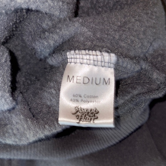 Gently Loved Texas 76 Unisex Gray Sweatshirt by Ascot & Hart - Picture 6 of 9